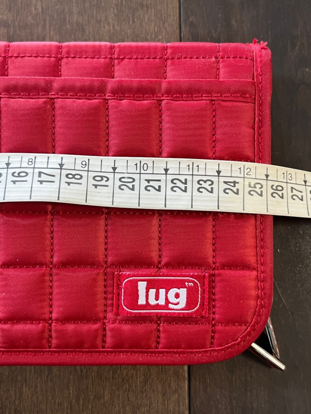 lug Red Quilted Wristlet Organizer - Picture 8 of 9